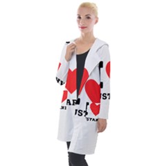 I Love Custard Hooded Pocket Cardigan by ilovewhateva