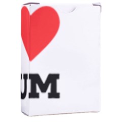 I Love Rum Playing Cards Single Design (rectangle) With Custom Box by ilovewhateva