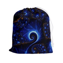 Abstract Design Art Pattern Wallpaper Shape Decoration Drawstring Pouch (2xl) by danenraven