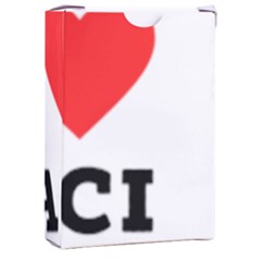 I Love Baci  Playing Cards Single Design (rectangle) With Custom Box by ilovewhateva