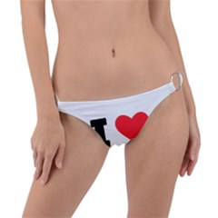 I Love Turron  Ring Detail Bikini Bottoms by ilovewhateva