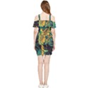 Tiger Shoulder Frill Bodycon Summer Dress View2