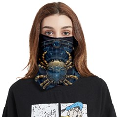 Cancer Star Sign Astrology Face Covering Bandana (two Sides) by Bangk1t