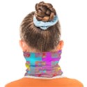 Geometric Abstract Colorful Face Covering Bandana (Kids) View2