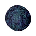 Abstract Blue Wave Texture Patten Inside Out Bucket Hat (Kids) View6