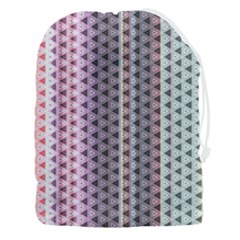 Triangle Stripes Texture Pattern Drawstring Pouch (3xl) by Bangk1t