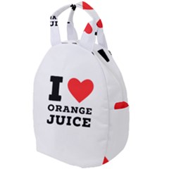 I Love Orange Juice Travel Backpack by ilovewhateva