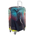 Elephant Tusks Trunk Wildlife Africa Luggage Cover (Medium) View2
