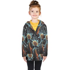 Organism Neon Science Kids  Double Breasted Button Coat by Ndabl3x