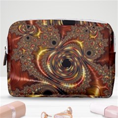 Geometric Art Fractal Abstract Art Make Up Pouch (medium) by Ndabl3x