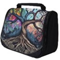 Tree Colourful Full Print Travel Pouch (Big) View1