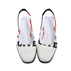 I Love Cappuccino Coffee Women s Classic Slingback Heels by ilovewhateva