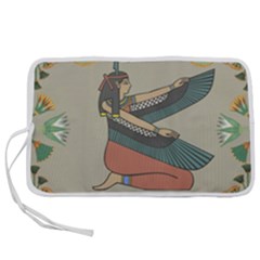 Egyptian Woman Wing Pen Storage Case (s) by Wav3s