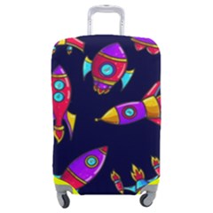 Space-patterns Luggage Cover (medium) by Wav3s
