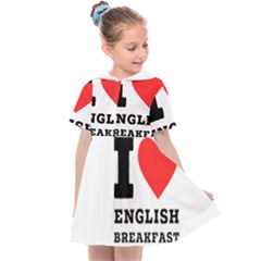 I Love English Breakfast  Kids  Sailor Dress by ilovewhateva