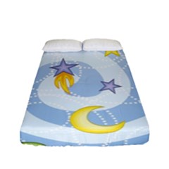 Science Fiction Outer Space Fitted Sheet (full/ Double Size) by Ndabl3x