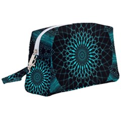 Ornament District Turquoise Wristlet Pouch Bag (large) by Ndabl3x