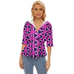 Digital Art Artwork Abstract Lightweight Drawstring Hooded Top by Ndabl3x