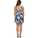 Bird Animal Animal Background Ruffle Strap Babydoll Chiffon Dress View4