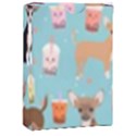 Chihuahua Bubble Kawaii Boba Tea Cute Dog Playing Cards Single Design (Rectangle) with Custom Box View1