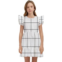 Mesh Kids  Winged Sleeve Dress by zhou