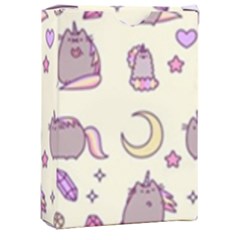 Beautiful Beauty Cartoon Cat Playing Cards Single Design (rectangle) With Custom Box by Grandong