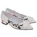 I love French food Women s Bow Heels View3