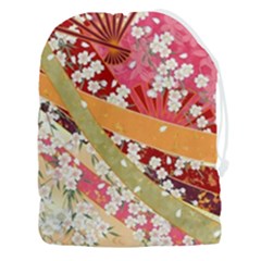 Japanese Kimono Pattern Drawstring Pouch (3xl) by Cowasu