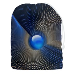 Abstract Background Pattern Drawstring Pouch (3xl) by Cowasu