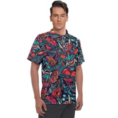 Japanese Graffiti Men s Polo Tee by Cowasu