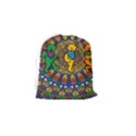 Grateful Dead Pattern Drawstring Pouch (Small) View2