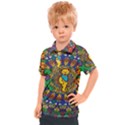 Grateful Dead Pattern Kids  Polo Tee View1