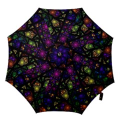 Stained Glass Crystal Art Hook Handle Umbrellas (small) by Cowasu