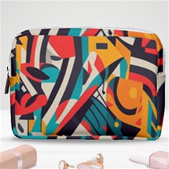 Colorful Abstract Make Up Pouch (medium) by Jack14