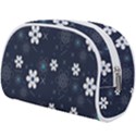 Flowers Pattern Pattern Flower Texture Make Up Case (Large) View2