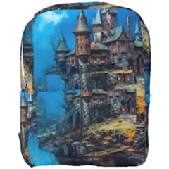 Castle Fantasy Full Print Backpack by Ndabl3x