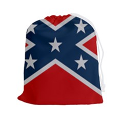 Rebel Flag  Drawstring Pouch (2xl) by Jen1cherryboot88