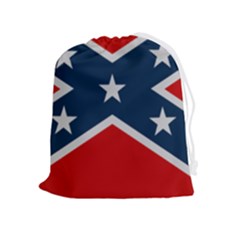 Rebel Flag  Drawstring Pouch (xl) by Jen1cherryboot88