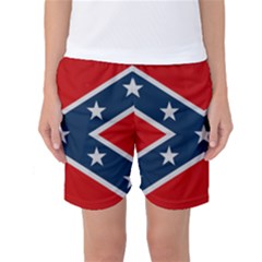 Rebel Flag  Women s Basketball Shorts by Jen1cherryboot88