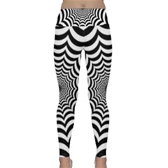 Spider Web Hypnotic Lightweight Velour Classic Yoga Leggings by Amaryn4rt