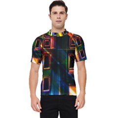 Architecture City Homes Window Men s Short Sleeve Rash Guard by Amaryn4rt