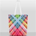 Graphics Colorful Colors Wallpaper Graphic Design Full Print Rope Handle Tote (Small) View2