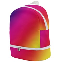 Rainbow Colors Zip Bottom Backpack by Amaryn4rt