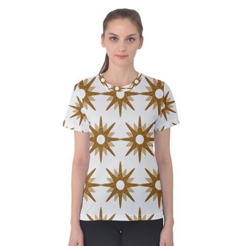Seamless Repeating Tiling Tileable Women s Cotton Tee by Amaryn4rt