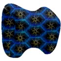 Blue Bee Hive Head Support Cushion View3