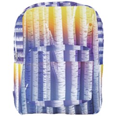 Birch Tree Background Scrapbooking Full Print Backpack by Simbadda