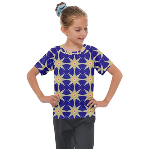 Seamless Pattern Background Kids  Mesh Piece Tee by Vaneshop