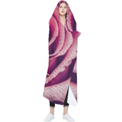 Beautiful Beauty Flower Bloom Wearable Blanket by Vaneshop
