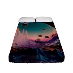 Crystal Ball Glass Sphere Lens Ball Fitted Sheet (full/ Double Size) by Vaneshop