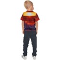 Sea Beach Sunset Sunrise Twilight Kids  Sports Tee View2